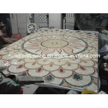 Stone Carpet Marble Mosaic Pattern Tile (STP83)